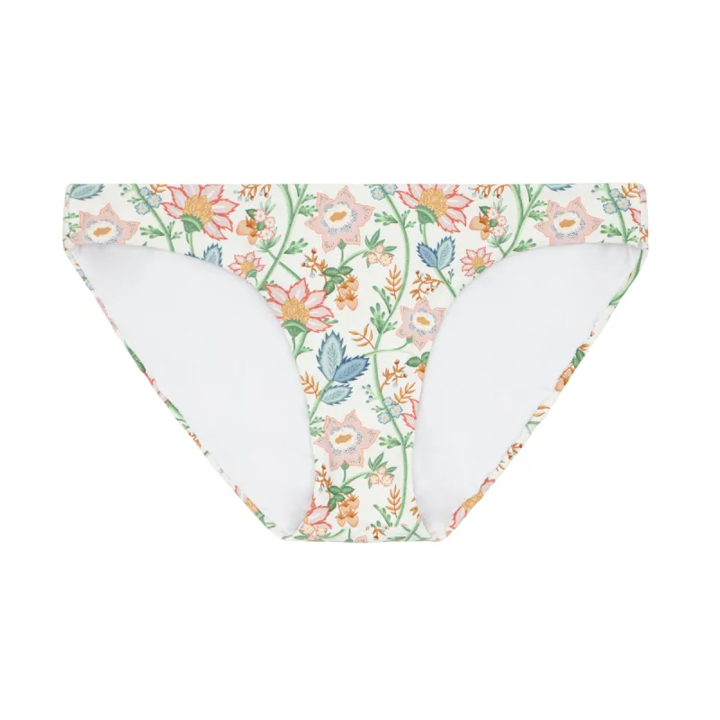 minnow x daphne oz women's wild bloom floral low waist bikini bottom sold by minnow