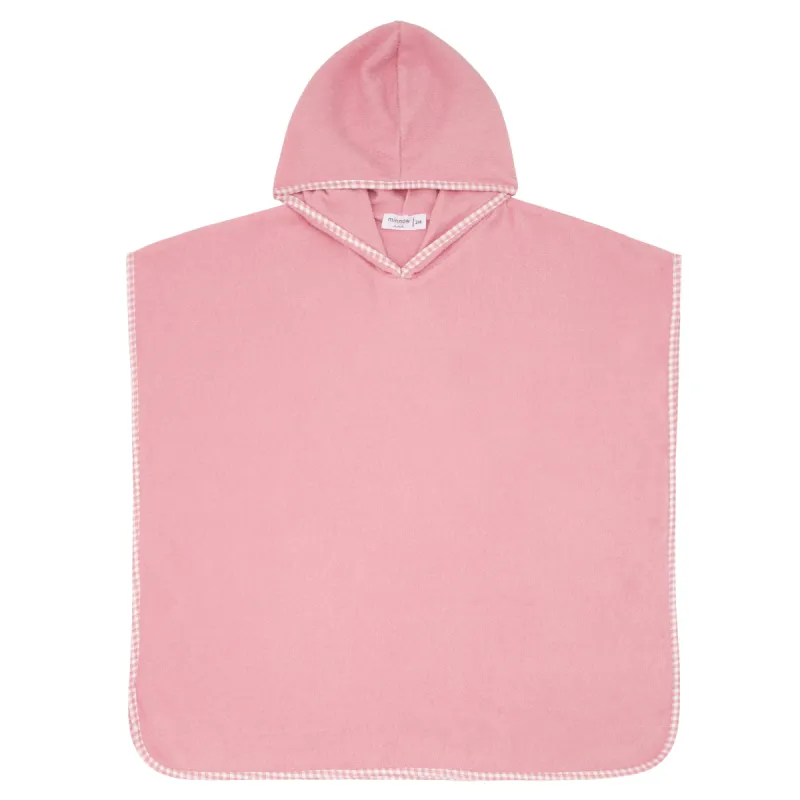 unisex pink guava hooded coverup made by minnow