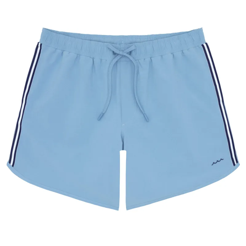 men's surfside blue boardie made by minnow