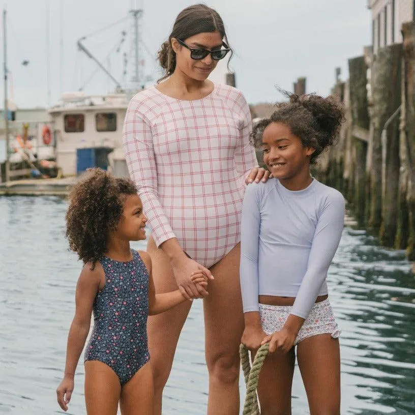 girls midnight vineyard double bow one piece sold by minnow product image thumbnail 3