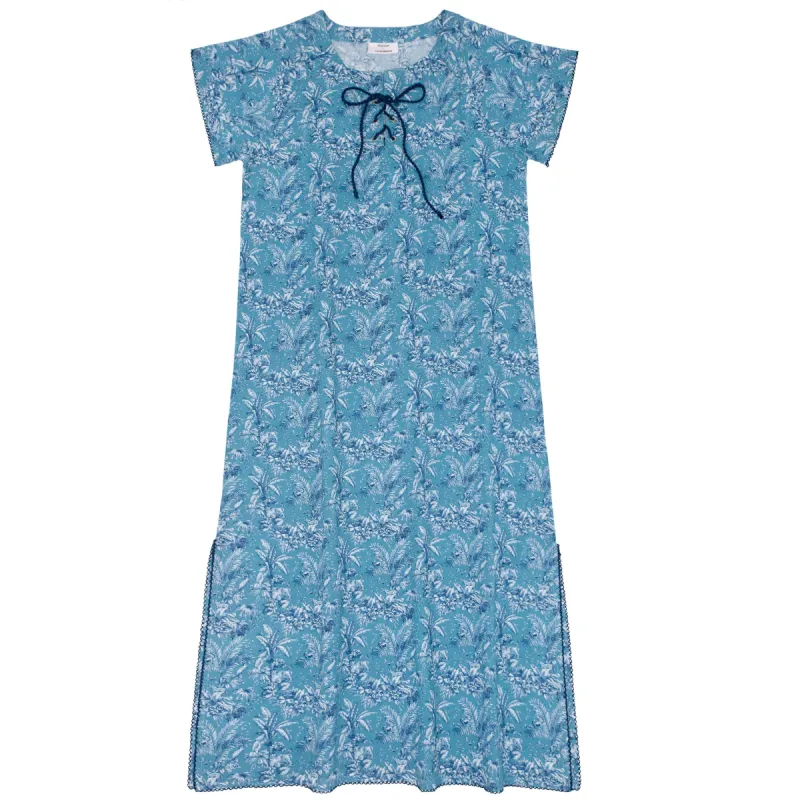 minnow x tuckernuck women's blue toile long dress sold by minnow