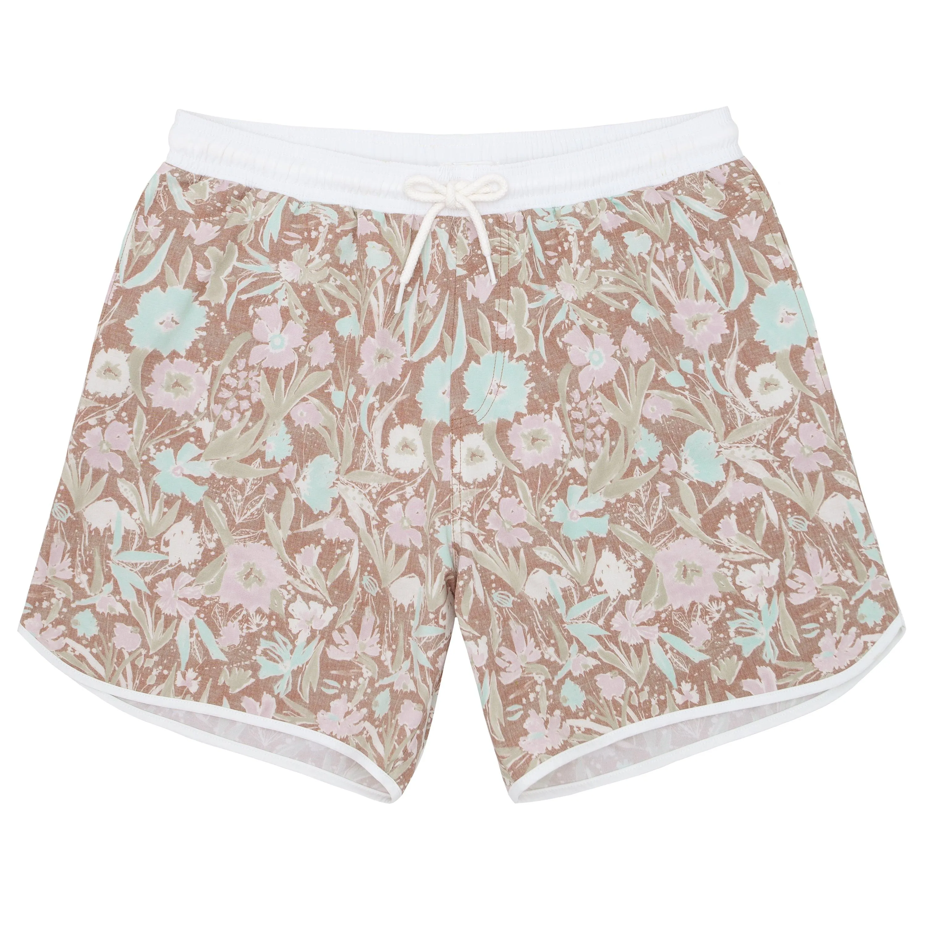 men's cypress floral boardie sold by minnow