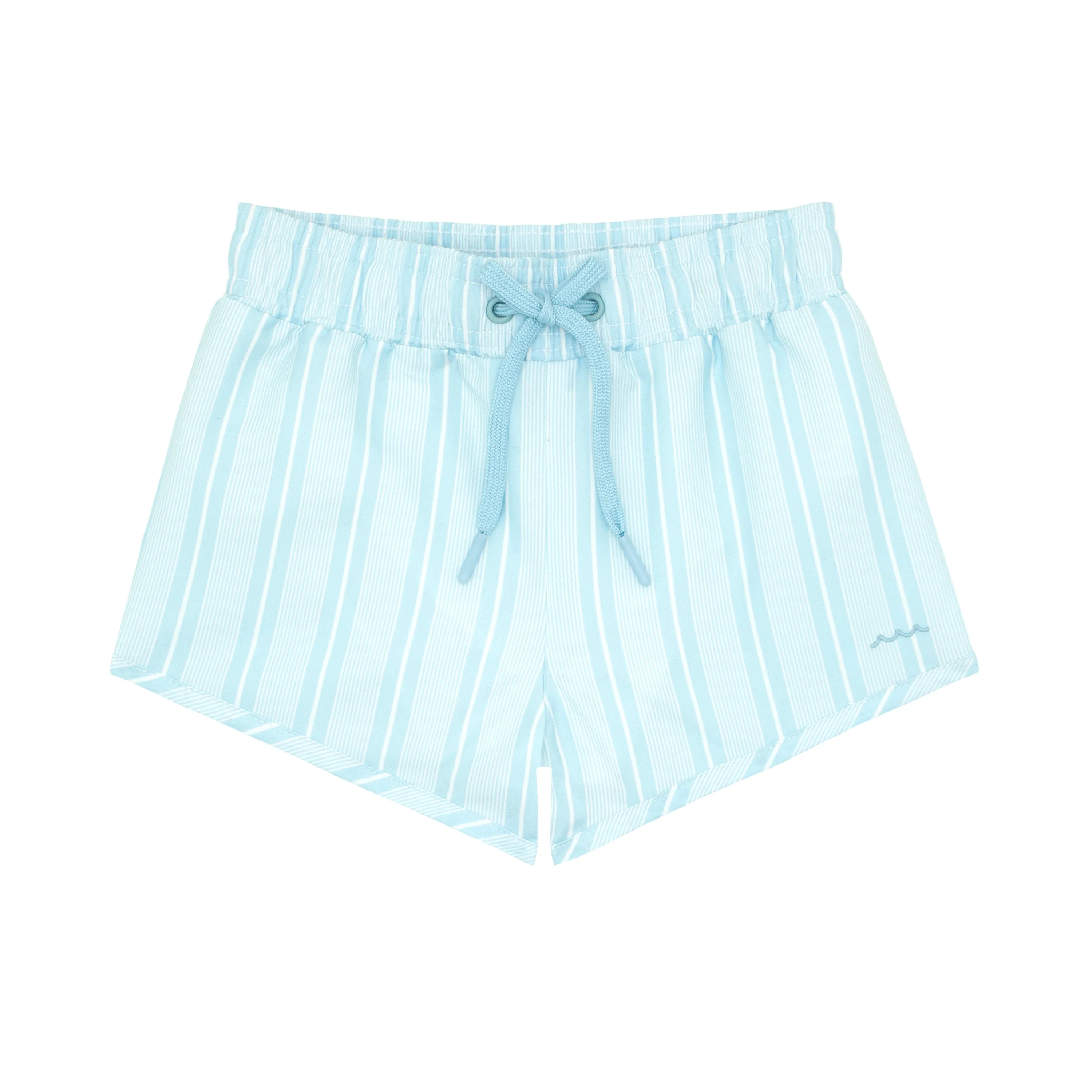 boys pacific blue stripe boardie sold by minnow