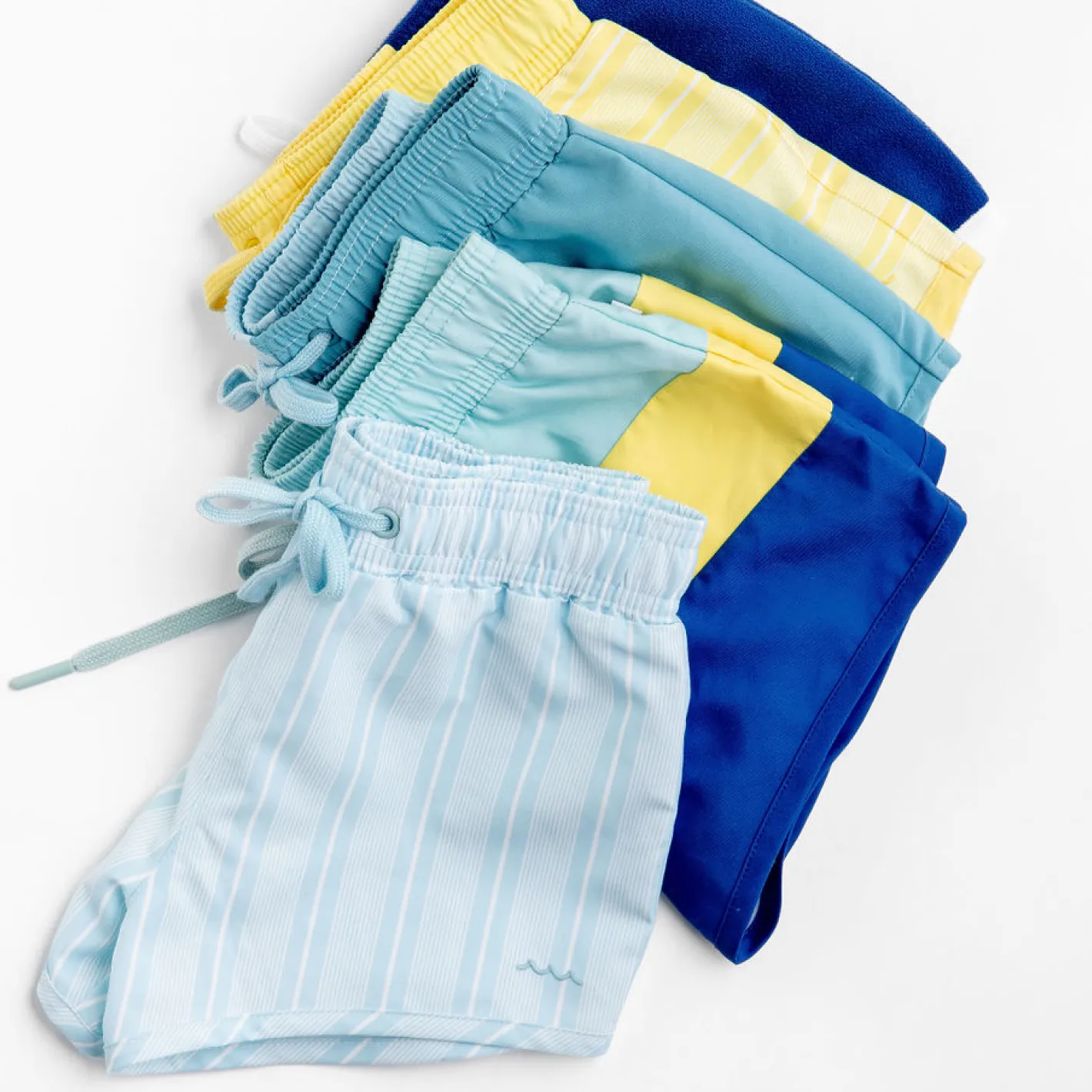 boys pacific blue stripe boardie sold by minnow product image thumbnail 4