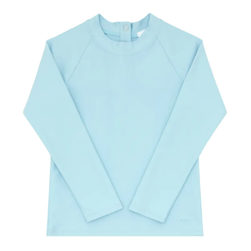 unisex pacific blue rashguard sold by minnow