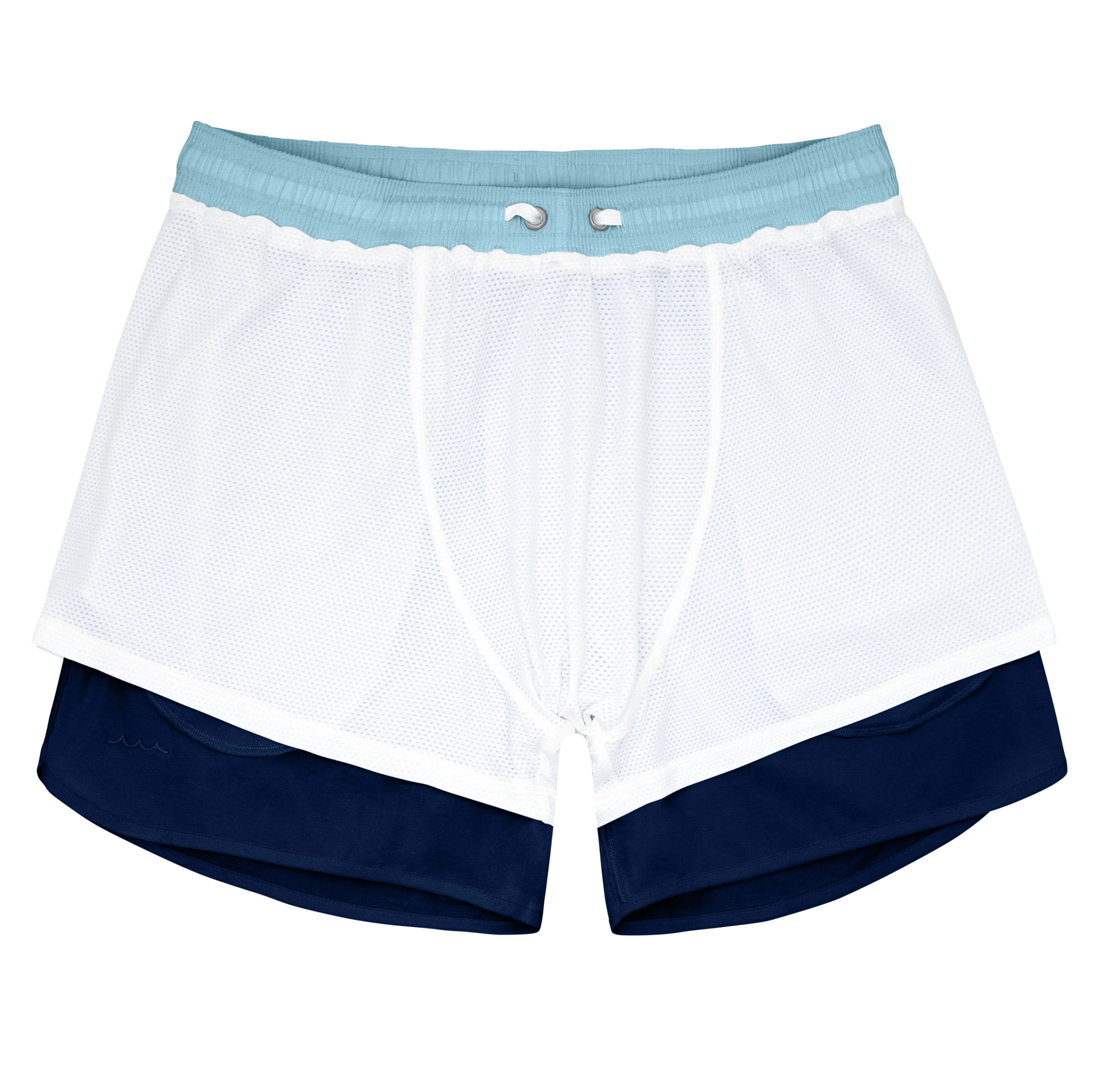 men's freshwater & navy colorblock boardie sold by minnow product image thumbnail 4