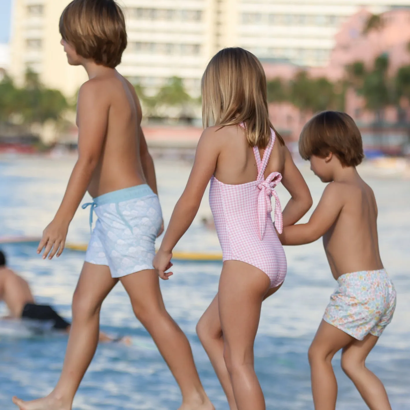 boys hawaiian floral boardie sold by minnow product image thumbnail 4