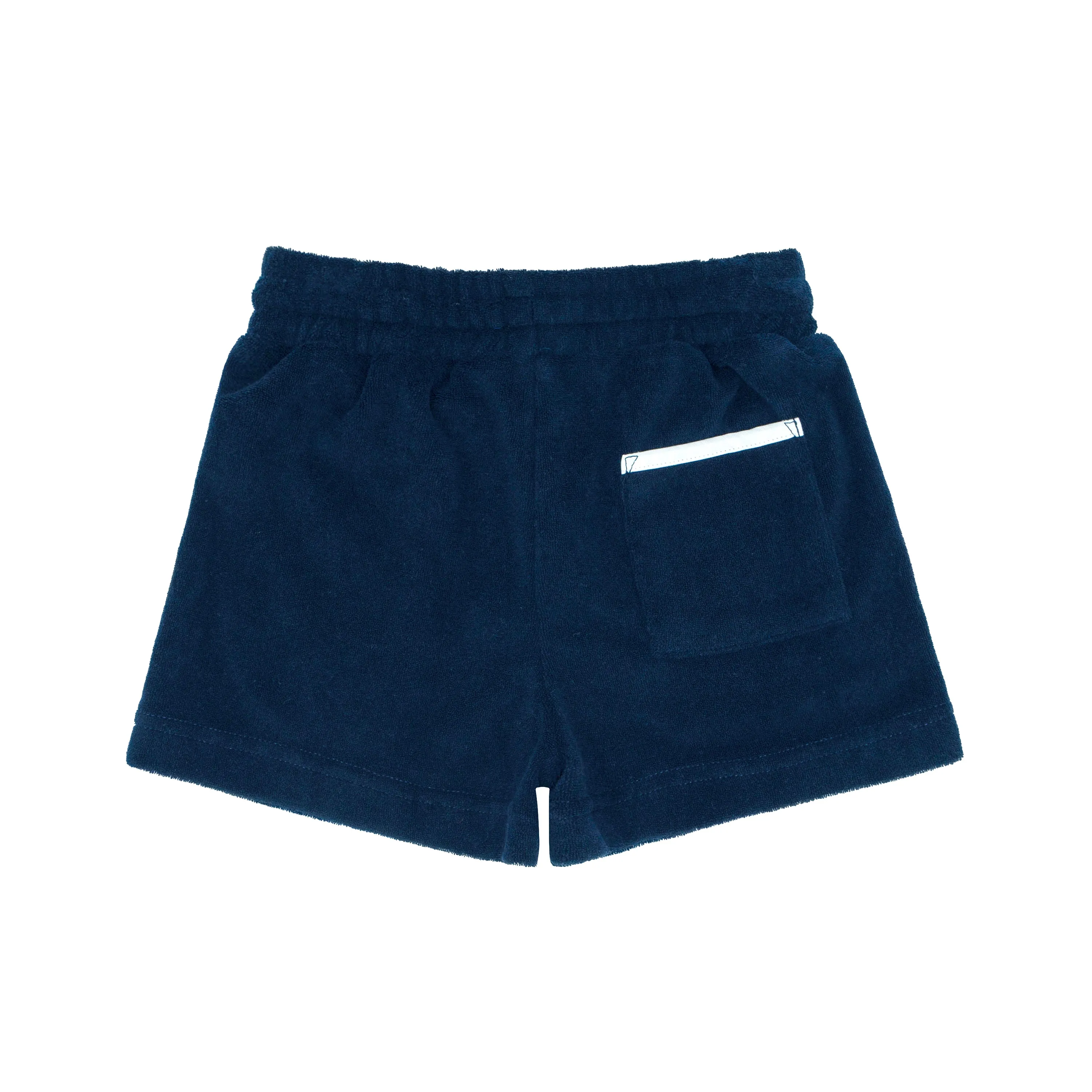 boys navy french terry short sold by minnow product image thumbnail 4