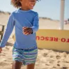 unisex lagoon blue long sleeve rashguard sold by minnow