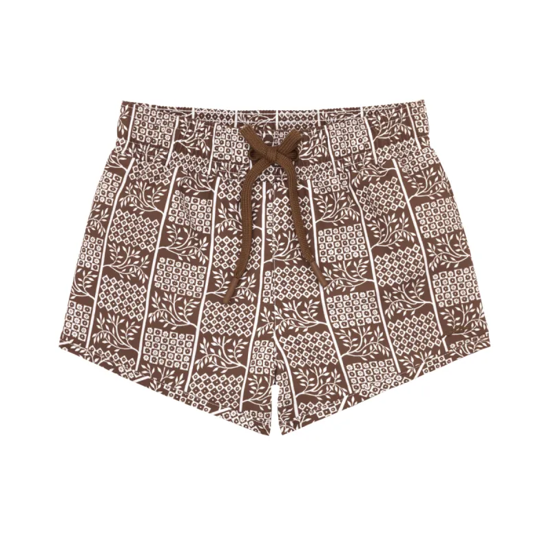 boys checker tree boardie made by minnow