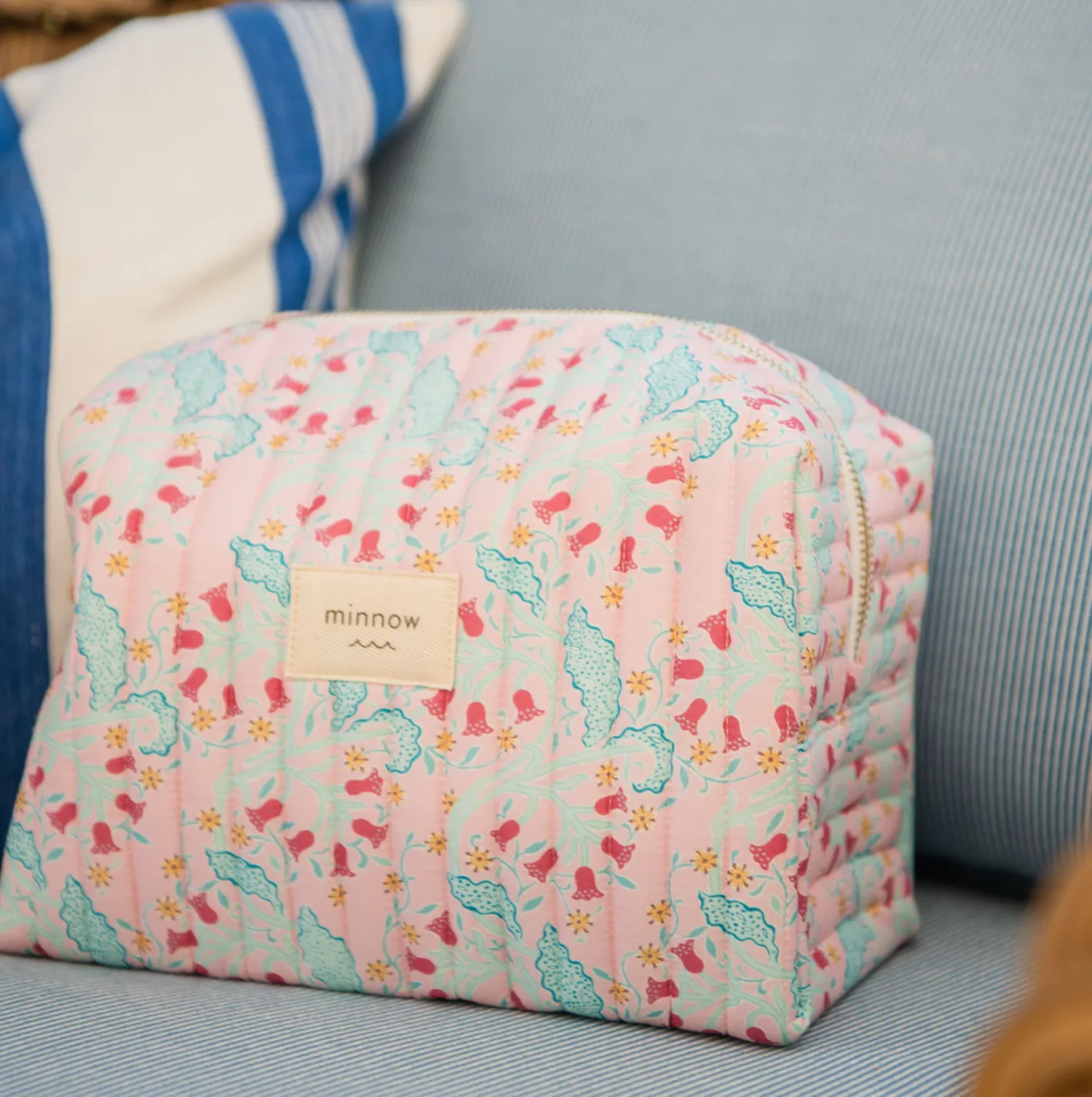 bluebells interior coated travel pouch sold by minnow product image thumbnail 2