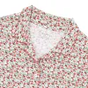 women's rosebud long sleeve collared pima pajamas set sold by minnow