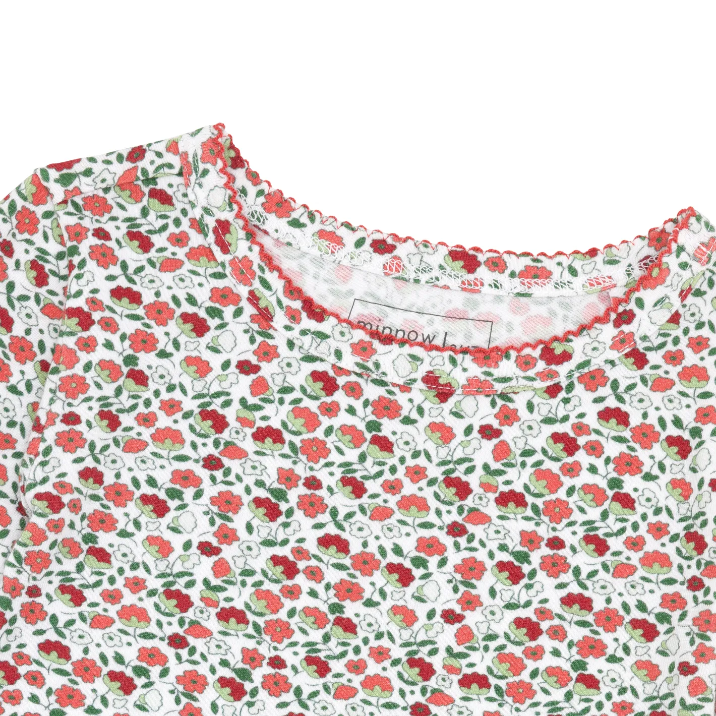 girls rosebud pima pajamas set sold by minnow product image thumbnail 4