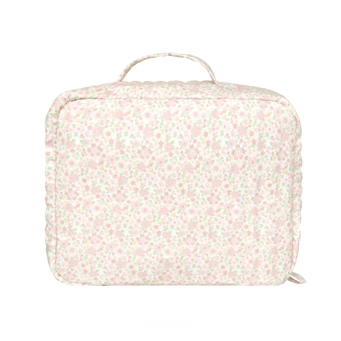 antique floral coated lunchbox sold by minnow product image thumbnail 2