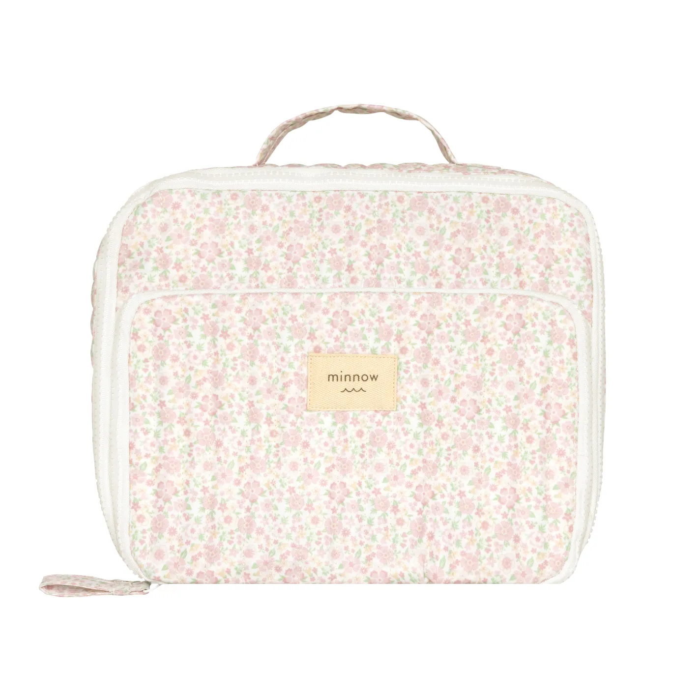 antique floral coated lunchbox sold by minnow