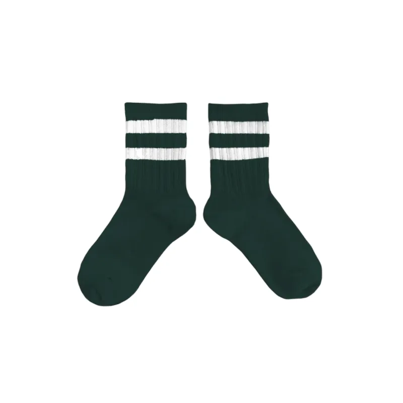 collegien nico ribbed varsity crew socks sold by minnow