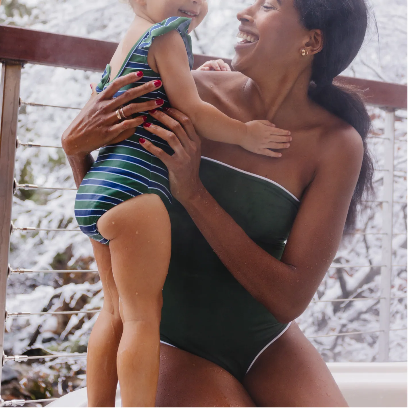 women's evergreen one piece sold by minnow product image thumbnail 5