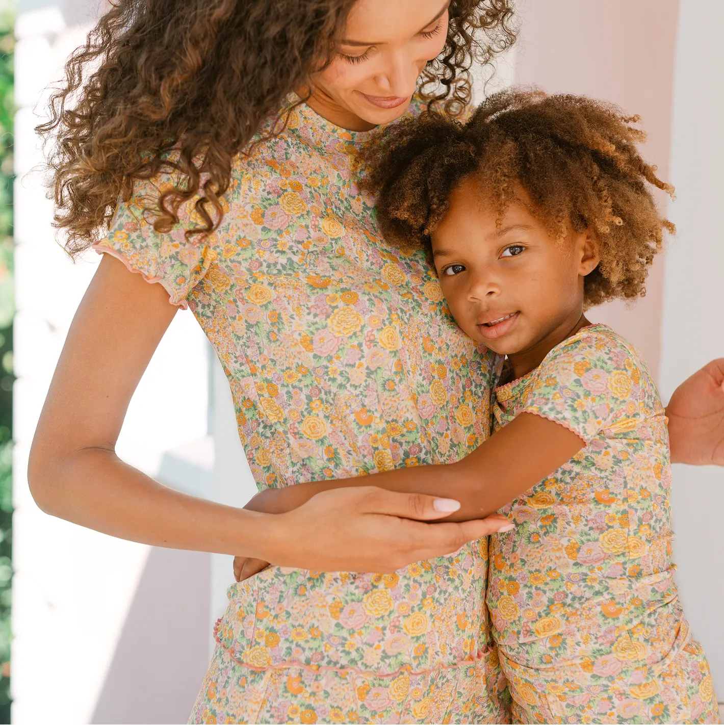 women's Elysian Day shirt and short pima pajamas set sold by minnow product image thumbnail 2