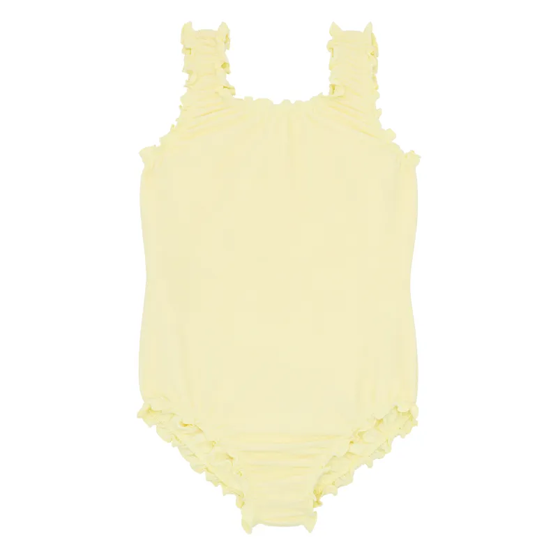 girls banana terry scoop neck one piece sold by minnow