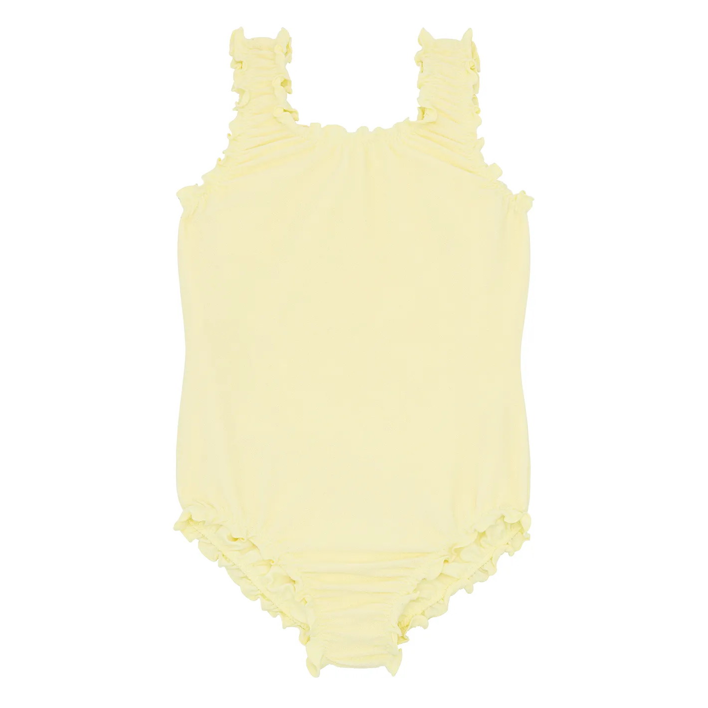 girls banana terry scoop neck one piece sold by minnow