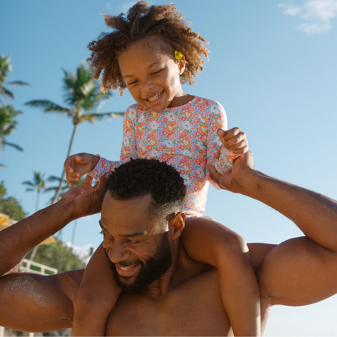 girls island blossom rashguard one piece sold by minnow product image thumbnail 4