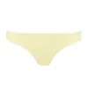 women’s banana terry low waist bikini bottom sold by minnow