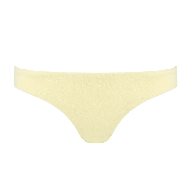 women’s banana terry low waist bikini bottom sold by minnow