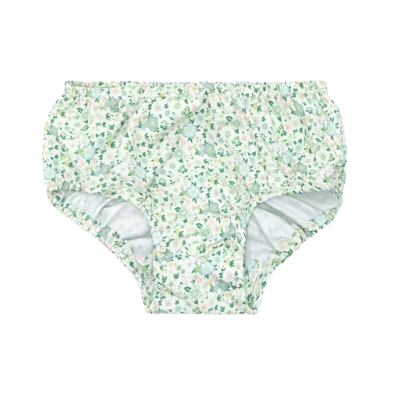sea marsh floral diaper cover sold by minnow