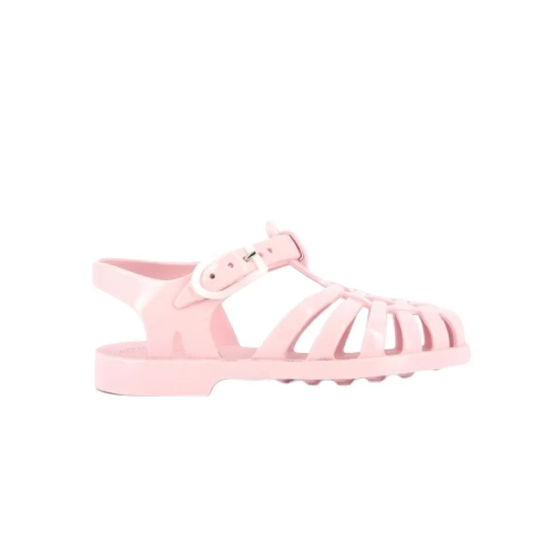 meduse sun sandal, rose pastel sold by minnow