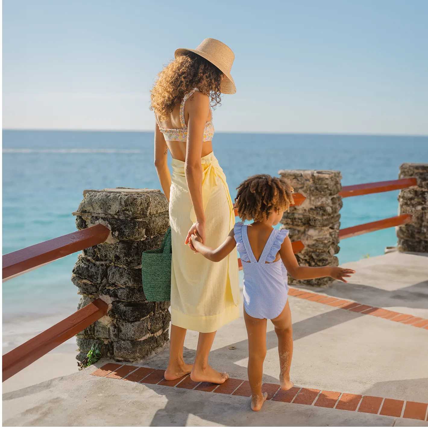 sunshine tienda birdie palm bucket hat sold by minnow product image thumbnail 2