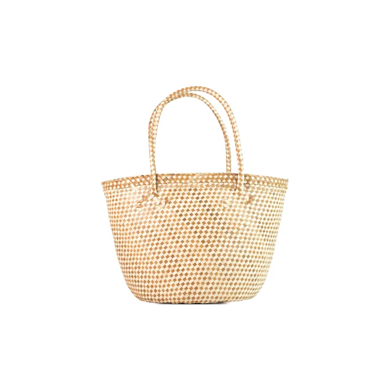 the artisan & co. mini french market basket tote sold by minnow