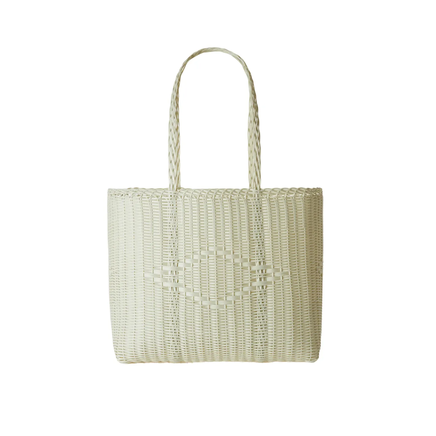 Palorosa medium tote, palm sold by minnow