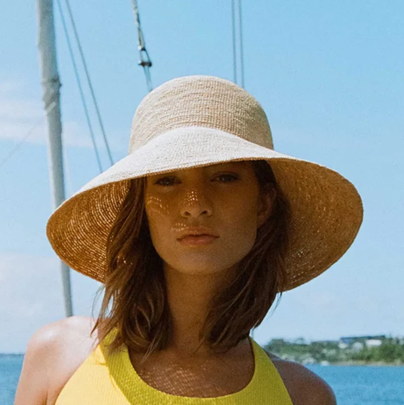 lack of color women's inca sunhat sold by minnow product image thumbnail 2