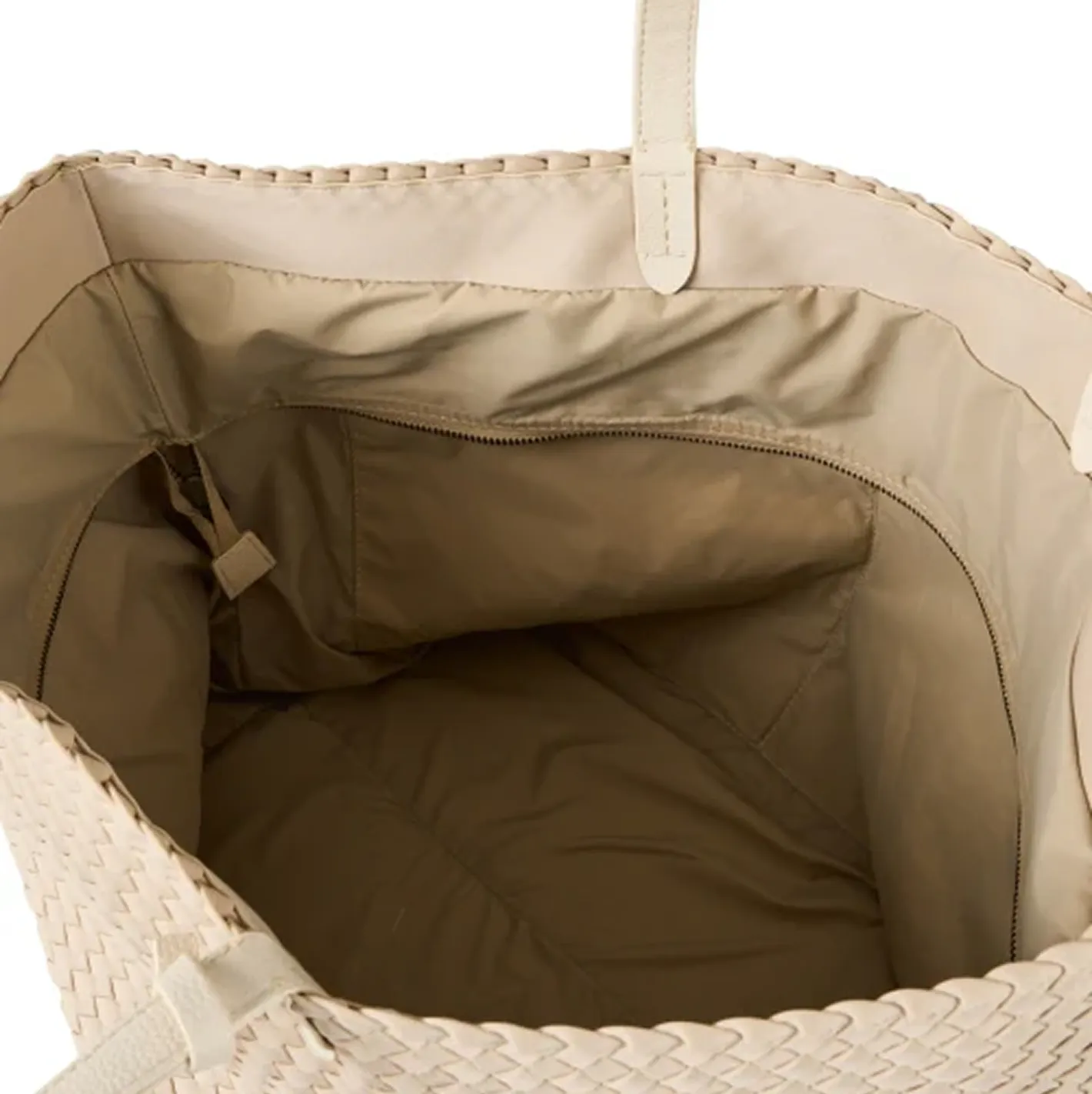 naghedi ecru jetsetter tote sold by minnow product image thumbnail 4