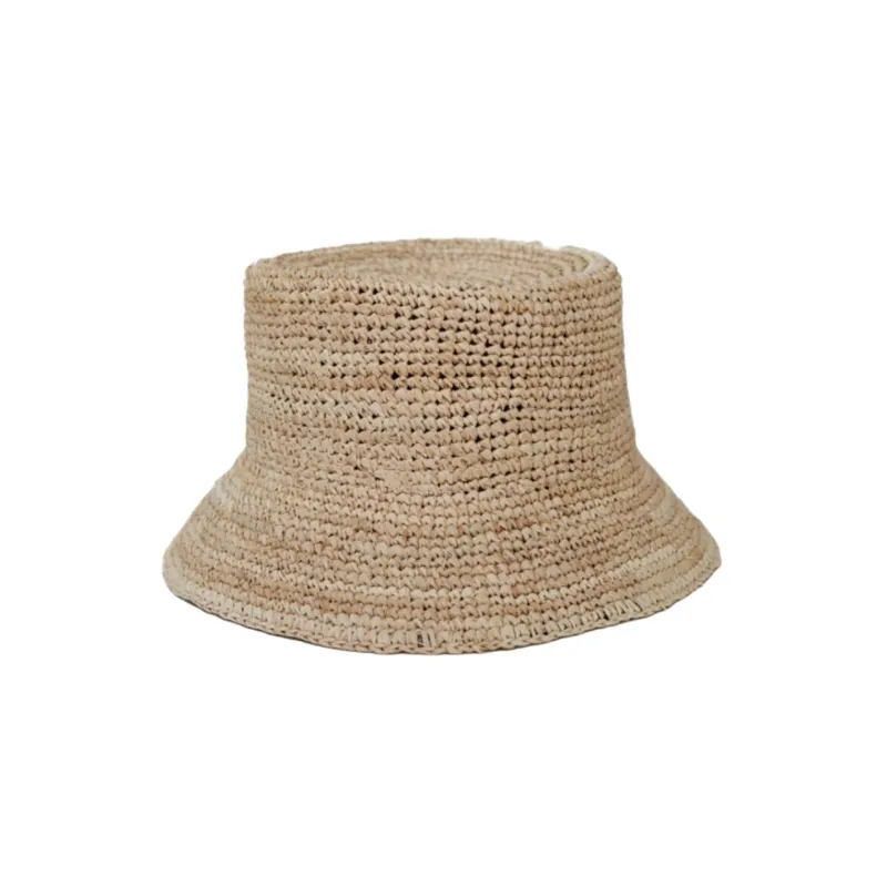 augustine hat co isla raffia bucket hat sold by minnow