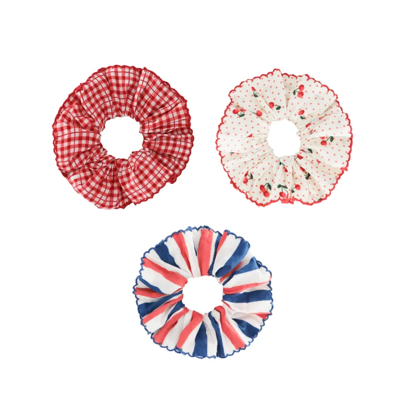 hair scrunchies set sold by minnow