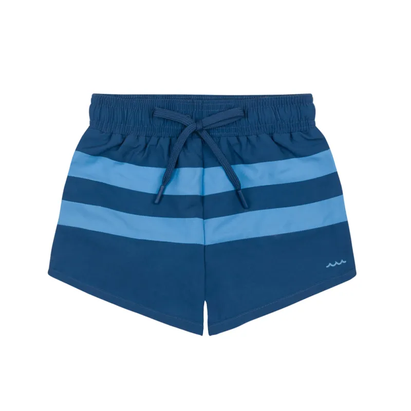boys newport navy colorblock boardie made by minnow