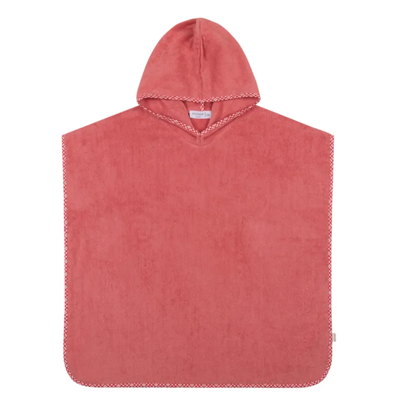 unisex poppy red hooded towel coverup sold by minnow