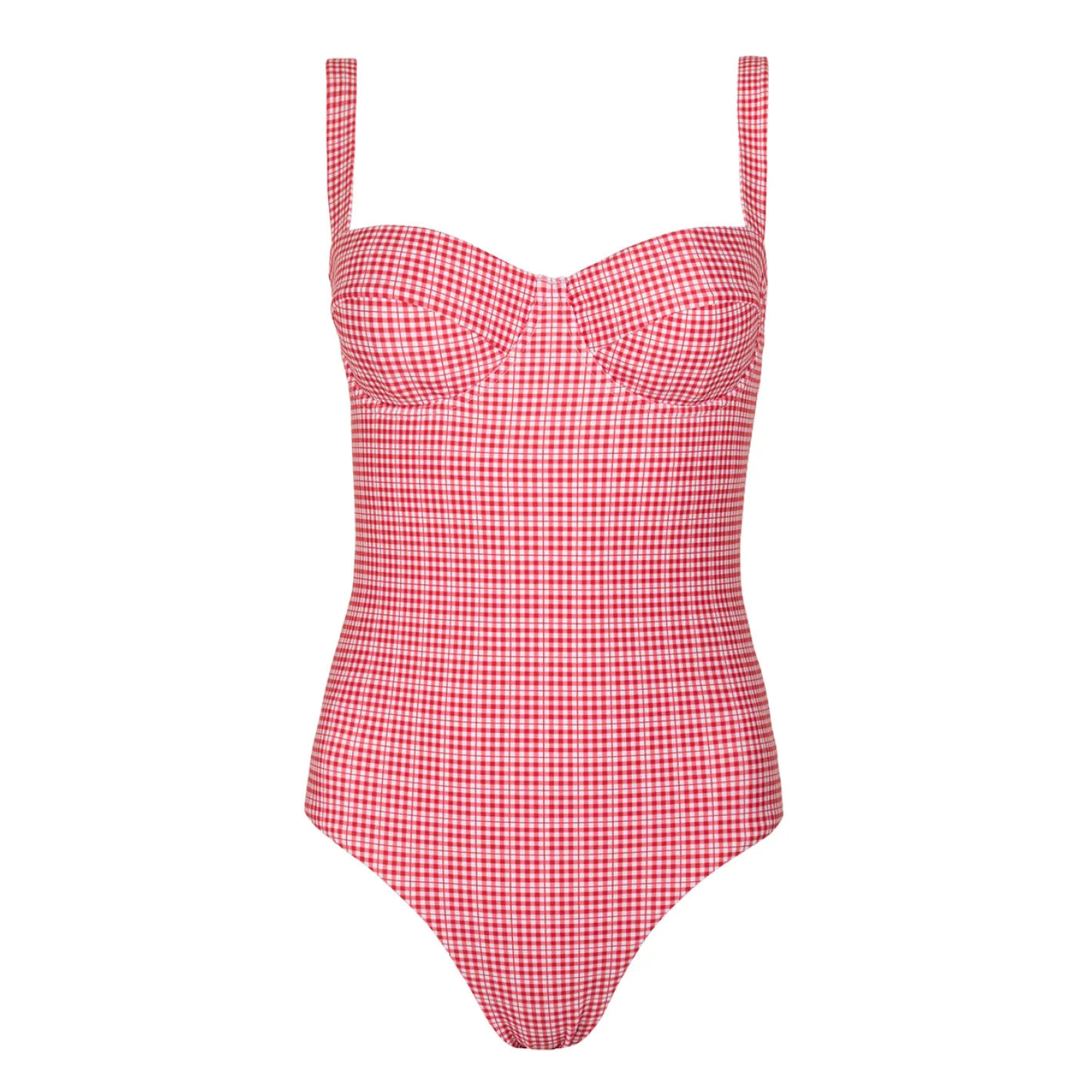 women's poppy gingham one piece sold by minnow