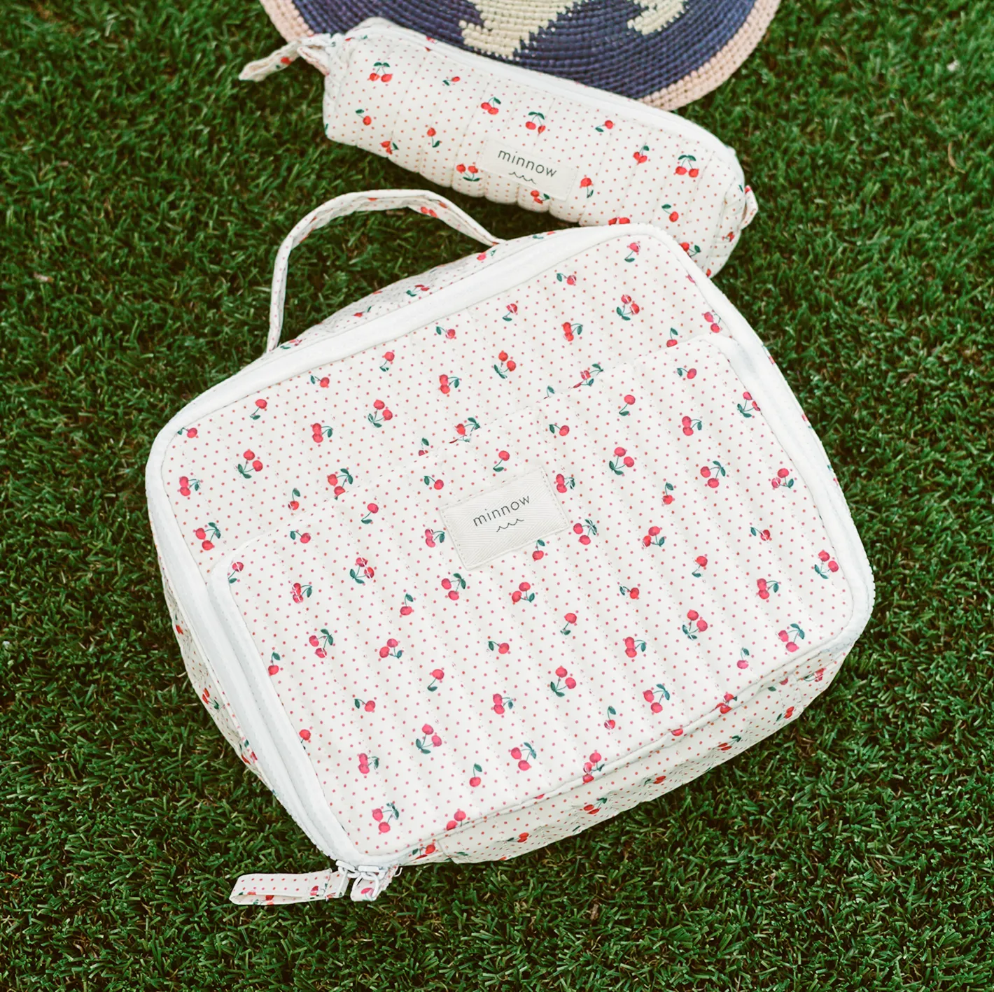 summer cherries coated lunchbox sold by minnow product image thumbnail 2