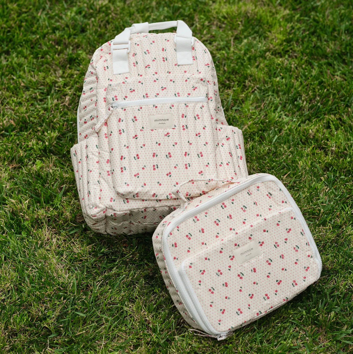 summer cherries coated lunchbox sold by minnow product image thumbnail 3