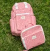 poppy gingham coated lunchbox sold by minnow