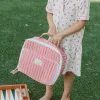 poppy gingham coated lunchbox sold by minnow