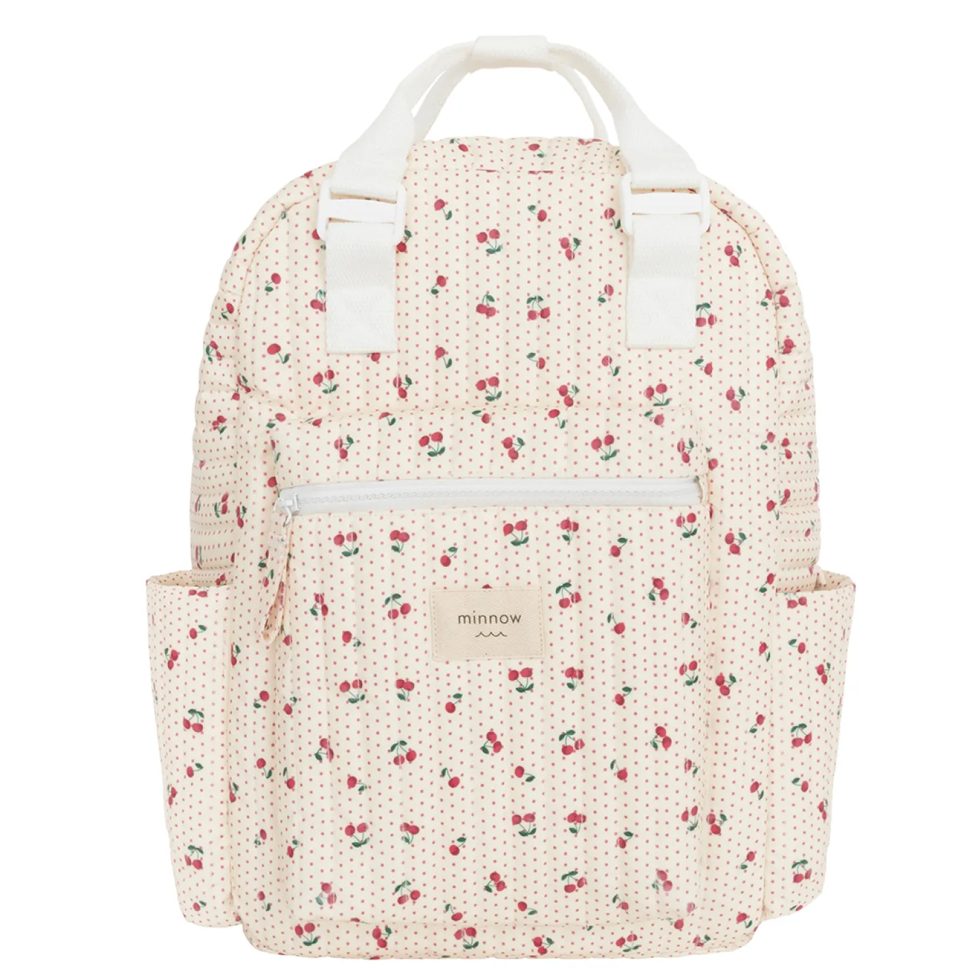 summer cherries coated everyday backpack sold by minnow
