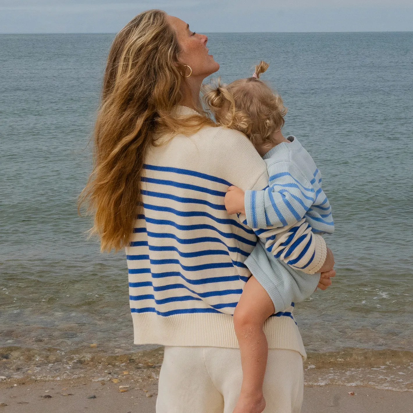 unisex light blue knit short sold by minnow product image thumbnail 2