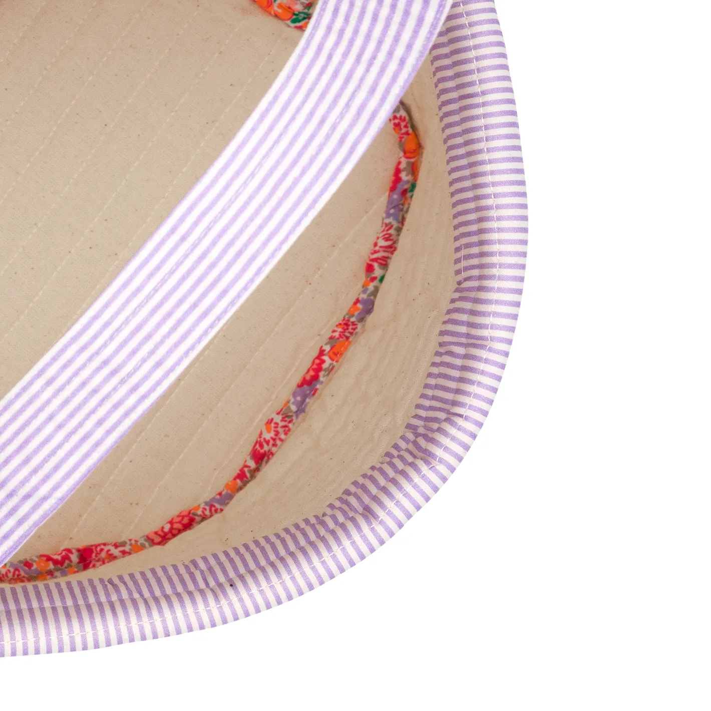 lavender stripe quilted easter bucket sold by minnow product image thumbnail 5