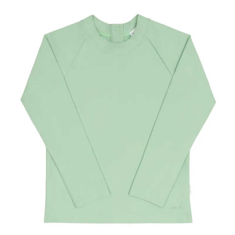unisex sea marsh green rashguard sold by minnow