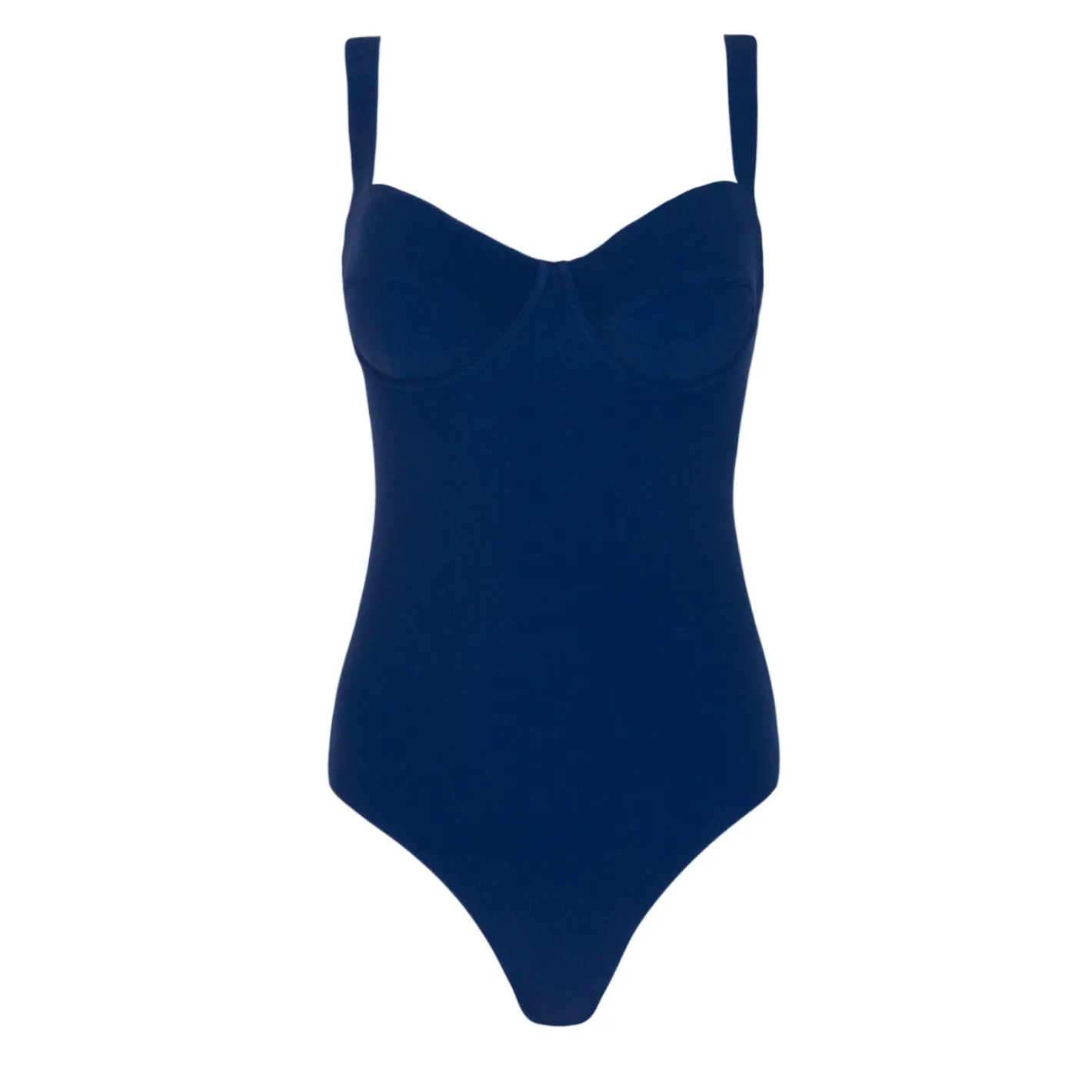 women's navy terry one piece sold by minnow