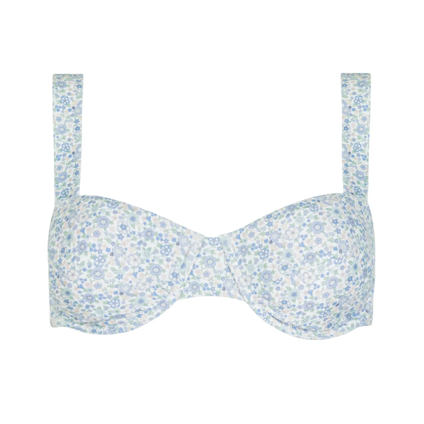 women's slate floral cup bikini top sold by minnow
