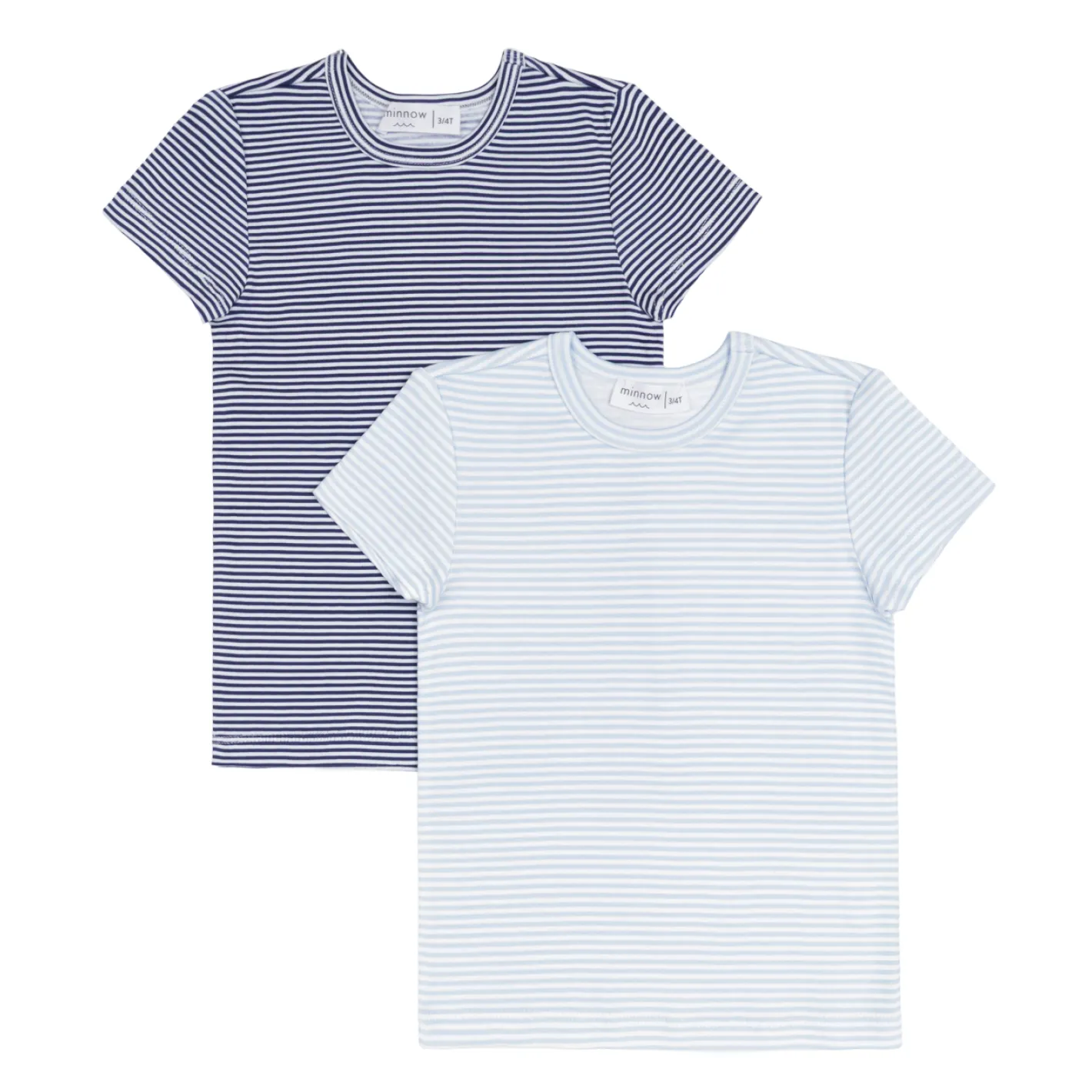 unisex cotton tee 2-pack sold by minnow